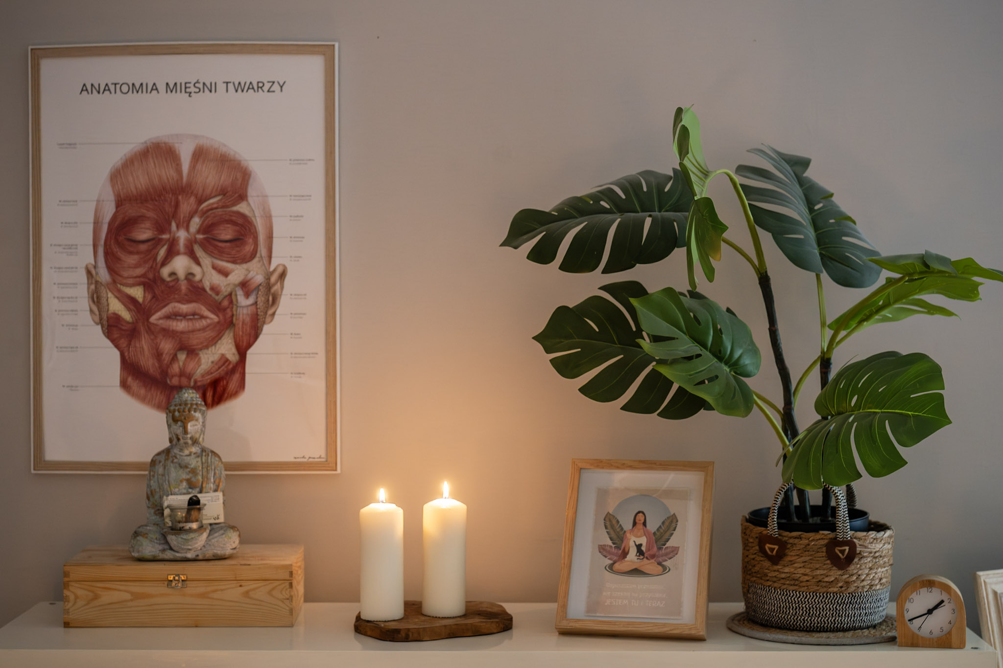 Gabinet Studio Mandala – rośliny i świece